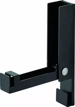 Кнопка для крепления доски Yamazaki Jitsugyo и магнит для подвески колокольчика Shimenawa Black Tower Простая установка с помощью магнита для подвешивания рождественского венка на Новый год чёрный