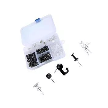 Кнопка-кнопка, маленькая, с большой головкой, кнопка-кнопка, легкие фото-штифты, износостойкие, многоразовые офисные принадлежности