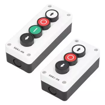 Кнопка мгновенного переключения станции вверх и вниз, кнопка управления остановкой для лебедки, роликовая дверь, хвост тележки L SGKJ-3N