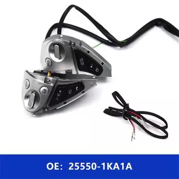 Кнопка на руле Переключатель круиз-контроля 25550-1KA1A Для Nissan JUKE F15 370Z Pulsar (Концепт Nismo) Сентра