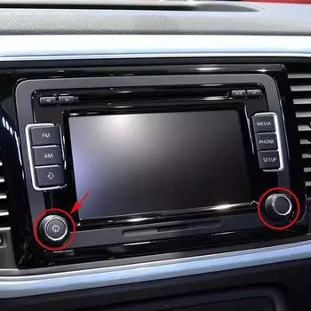 Кнопка навигации Audio CD Кнопка переключения громкости Для Golf 6 Для Skoda Для Sagitar Для Lavida Аксессуары для салона автомобиля