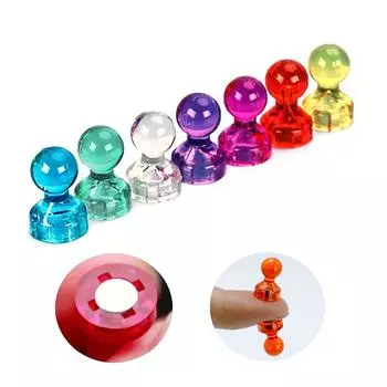 Кнопка Офис Сильные DIY Магниты Кнопки Холодильник Доска Неодимовые Магниты Конусы Магнитные Инструменты 10/1 шт