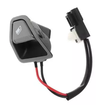 Кнопка открывания лючка топливного бака, черная ABS ручка открывания лючка топливного бака панель кнопок 93555-2W000 для Hyundai Santa Fe 2013-2016 красный