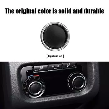 Кнопка переключателя кондиционера на задней панели кондиционера автомобиля, крышка ручки панели управления кондиционером сзади 7N0907049C для VW Sharan CHINA