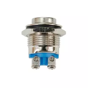 Кнопка переключателя Простая установка Металл Водонепроницаемый Серебряный