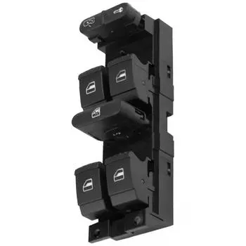 Кнопка переключателя управления стеклом двери подходит для Volkswagen Golf 1999-2006 Jetta 1999-2005 Passat 1998-2005 1J4959857D