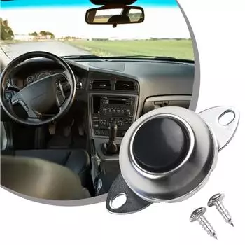 Кнопка переключения 50 МОм Макс. ABS Пластик + Металлический Звуковой сигнал двигателя