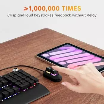 Кнопка питания настольного компьютера с подсветкой RGB, универсальная, простая в установке механическая клавиша windowless