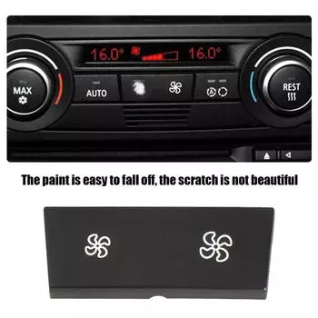 Кнопка регулировки громкости воздуха для BMW X1 X3 F25 E84 1 3 серии E90 E87 (Нет Выкл.)