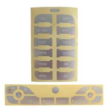 Кнопка ремонта ячеек управления Наклейка для ремонта Наклейка Кнопки Наклейки Тип AC Наклейка для ремонта Кнопки Содержимое упаковки Кнопка CHINA