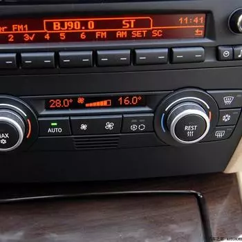 Кнопка «Снежинка» Кондиционер Ветер Громкость Кнопка Автомобильный обогреватель Климат Ветер Кнопка кондиционирования воздуха для BMW 1 3 серии E90 E87