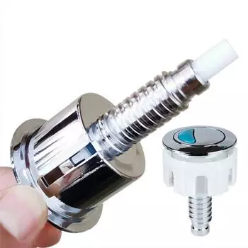 Кнопка унитаза. Простая установка. Двойная кнопка смыва. Удобная кнопка унитаза для домашней ванной комнаты. A