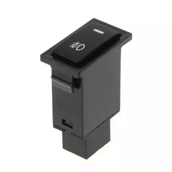 Кнопка включения противотуманных фар автомобиля, кнопка включения противотуманных фар заднего хода, 4-проводная кнопка для Camry Prius Corolla, переключатель противотуманных фар, DC12V