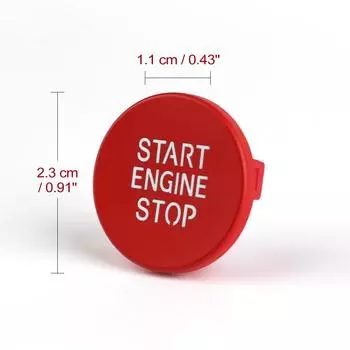 Кнопка запуска двигателя автомобиля, крышка зажигания для BMW Z4 G29 G20 X5 G05 X7 G07 G14 G15 G16 X3 G01 F97, аксессуары для стоп-выключателя, Стайлинг красный
