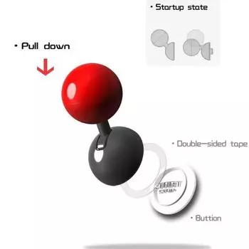 Кнопка запуска двигателя автомобиля, рокер, кнопка запуска и остановки двигателя автомобиля, джойстик, полностью металлический шаровой рычаг, декоративные автомобильные аксессуары синий
