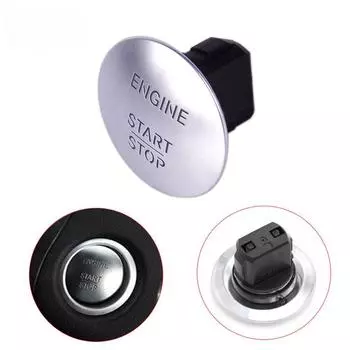 Кнопка запуска и остановки без ключа, кнопка зажигания, подходит для Mercedes-Benz 2215450714