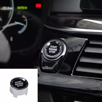 Кнопка запуска/остановки из искусственного кристалла для шасси BMW X1/2/3/4/5/6/7 серии E90 F30 F/G