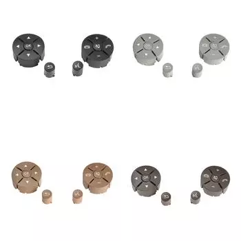 Кнопки переключателя рулевого колеса, кнопки переключателя управления, внутренняя отделка автомобиля, сборка грузовика для x204 GLK Class 2008-2015 серый