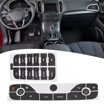 Кнопки управления Ячейки Ремонт Радио Наклейка Кнопки Ремонт Радио Наклейка Черная Кнопка S Max Ремонт Наклейка Наклейка CHINA