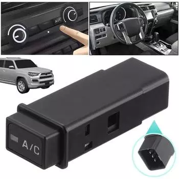 Кнопочный переключатель системы кондиционирования автомобиля 2911017, автоматические запасные части, совместимые с 1998-2000 гг. чёрный