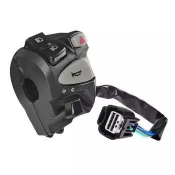 Кнопочный переключатель управления дальним/ближним светом на руле для 150, сменный звуковой сигнал, переключатель указателя поворота, аксессуар для мотоцикла