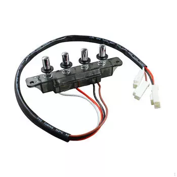 Кнопочный переключатель вытяжки кухонной плиты, панель управления навесным устройством типа фортепиано 4 Pushbutton