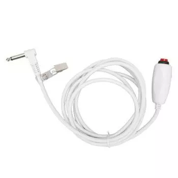 Кнопочный шнур универсальный 6,35 мм интерфейс сменный шнур вызова медсестры с зажимом для поста медсестры 9,8 футов