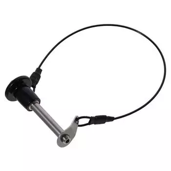 Кнопочный замок из нержавеющей стали диаметром 6/8/10 мм с быстросъемным штифтом длиной 25 см 10x25mm