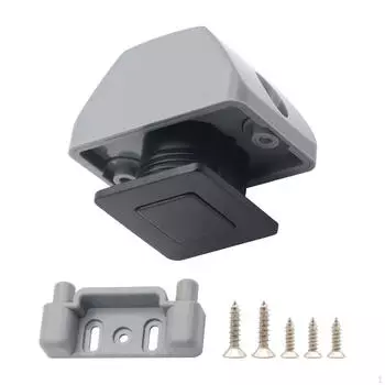 Кнопочный замок-защелка для шкафа RV, прочный, высокопроизводительный, заменяет квадратный для Black Gray