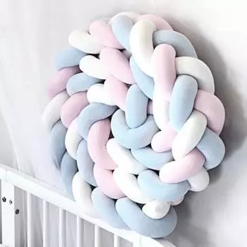 Подушка с плетеным узлом Мягкие декоративные подушки Дышащие узловатые подушки Нежные для кожи Подушки для пола Подушки для кровати Диван 1M светло-фиолетовый