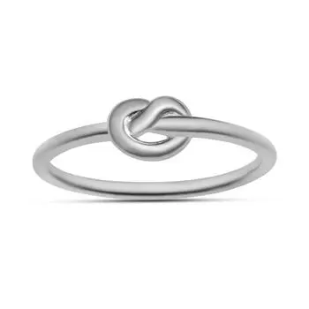 Knot Ring Кольца из стерлингового серебра 925 пробы для женщин и девочек 5