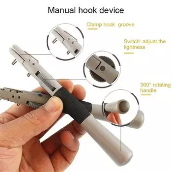 Knotter Binding Hook Line Manual Fishhook Tier Fishhook Hook Tier Knotter Hook Tying Tool