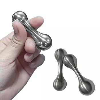 Knucklebone Stainless Steel Bone Fingertip Rotating Decompression Toy Finger Limit Edc Anti Stress Autism Adhd Cool Toy one size