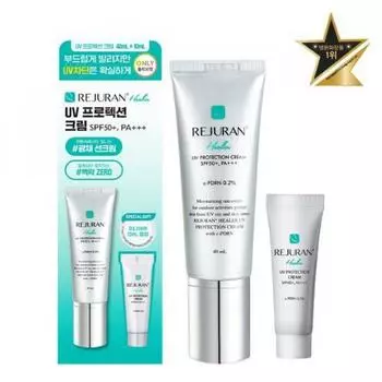 Rejuran World Ranking No.1 Ko Jin Young Pro Pick Rejuran Healer Uv Protection Cream 40 мл Специальный 10 мл Дополнительный подарок Rejuran UV Protection Cream Planning