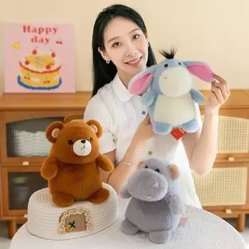 Коала Капибара плюшевые игрушки имитация слона плюшевая кукла динозавр животное плюшевая подушка домашний декор Koala