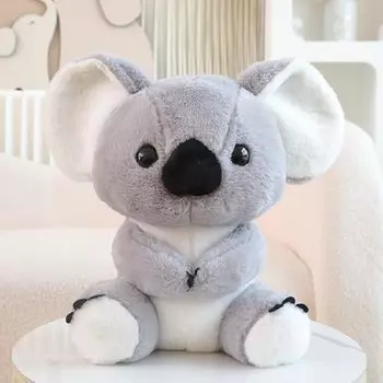 koala stuffed toy body pillow 40cm (gray)
