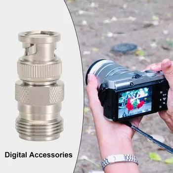 Коаксиальные разъемы BNC - N Коаксиальный адаптер BNC Male - N Female Антенный конвертер RF Разъемы связи N/BNC-KJ