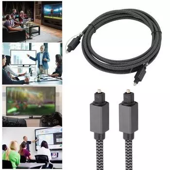 Коаксиальный кабель Прочная конструкция Универсальная совместимость Низкие потери Высокая скорость 7.1/5.1-канальный SPDIF 1.8M