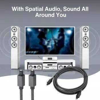 Коаксиальный кабель Прочная конструкция Универсальная совместимость Низкие потери Высокая скорость 7.1/5.1-канальный SPDIF 1.8M