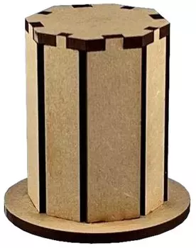 Kobaani Model Studio Figure Paint Assist Wooden Assembly Tool TW-039