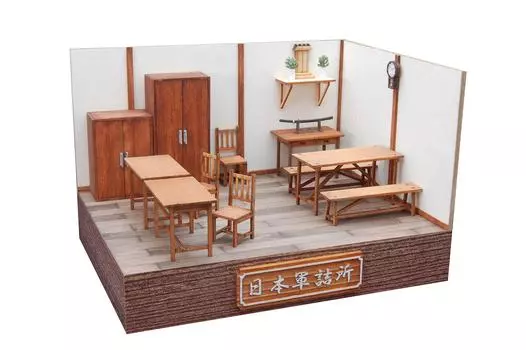 Kobaani Model Workshop Frontline Series Набор для сборки японской военной станции Второй мировой войны 1/35 FS-023