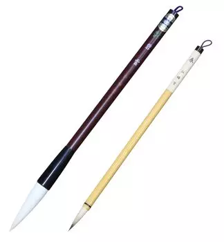 Kobaido Calligraphy Brush for School Copying Set of 2 2 Hekiun No. Spring