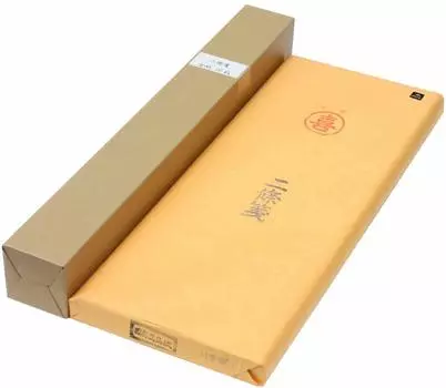 Kobaido Calligraphy Painting Paper Striped Paper Nijo Paper Full Paper x 20 Sheets Inshu Washi (70 136cm)