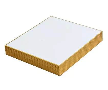 Kobaido Shikishi Mini Shikishi size Sunshoan Shikishi for high quality calligraphy and painting x 122mm 10 sheets 1/4 Hoshoshi (137mm horizontal)