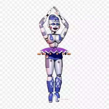 Кобальтово-синий Five Nights At Freddy s Sister Location Freddy Fazbear s Термонаклейки для одежды Футболка Сумка Теплопередающие наклейки Железо на заплатках