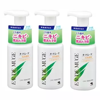 Kobayashi Pharmaceutical Eau de Mouge Foaming Facial Cleanser Refreshing Type x 3 piece Set sale (150 мл)