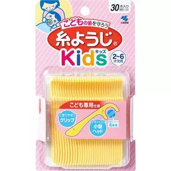 Kobayashi Pharmaceutical Itoyouji Kids 30 Зубная нить Уход за полостью рта (межзубные очистители) Зубная нить