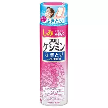 Kobayashi Pharmaceutical Keshin Wipe Solution очищающая жидкость для лица, 160 мл