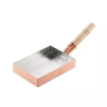 Kobo Aizawa Aizawa Pure Copper Tamagoyaki Kansai Type 12cm No.70085 розовый