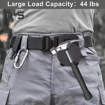 Кобура для инструментов Зажим для ремня Быстрый доступ Легкая транспортировка Нескользящий Прочный магнитный зажим для ремня для тяжелых условий работы Держатель инструментов Аксессуары B